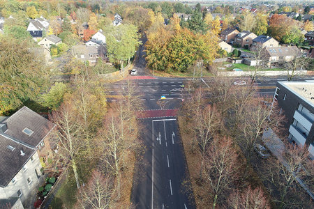 Blick vom Willy-Brandt- Ring zur Freiheitsstraße und Vogteistraße Stand: 28.10.2020